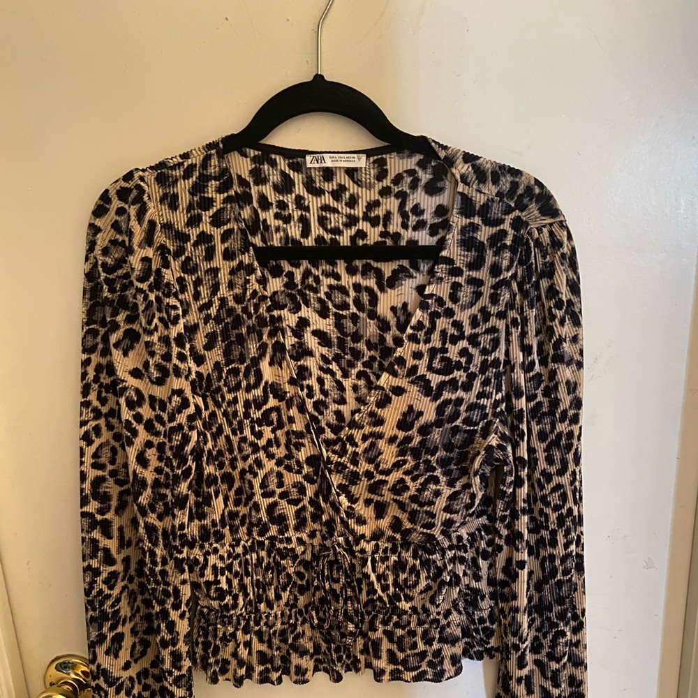 Zara print top